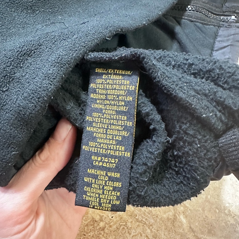 Men's Black Performance Jacket - Picture 8 of 8